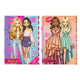 Libro di design di moda di Creative Craft Group Besties, formato A4, con accessori