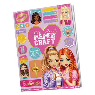 Libro artigianale Besties con adesivi a4 32p