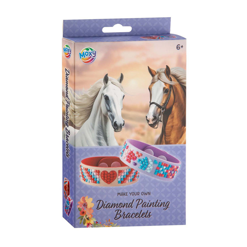 Bracciali Diamond Painting collezione cavallo 2 pezzi | 4 pezzi
