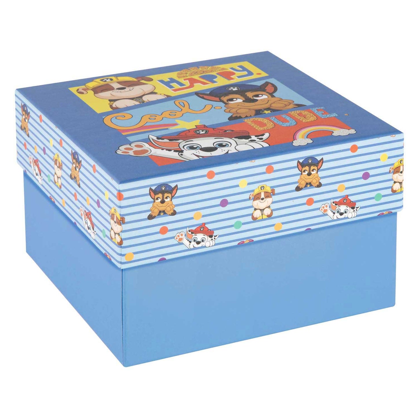 Caja de regalo de lujo del grupo de artesanía creativa patrulla canina