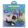 Grupo de manualidades creativas origami 19,5x19,5cm - 12 hojas y 18 diseños
