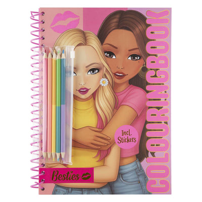Libro para colorear Besties neón a4 30 hojas
