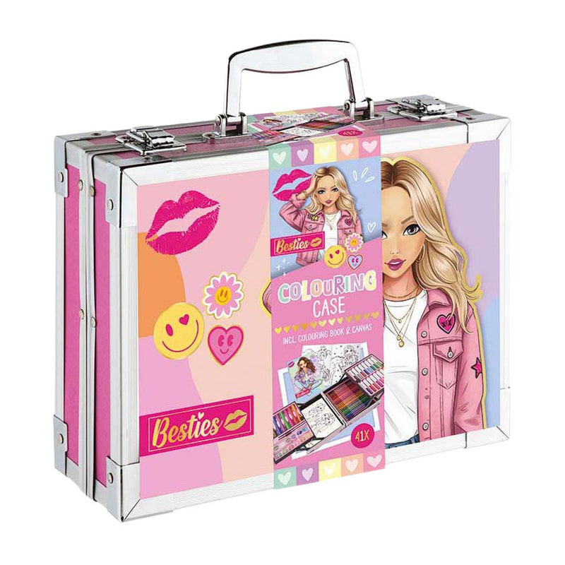 Creative Craft Group Besties custodia color metallo incl. tela