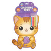 Moxy animal shape coloring book + pencils
