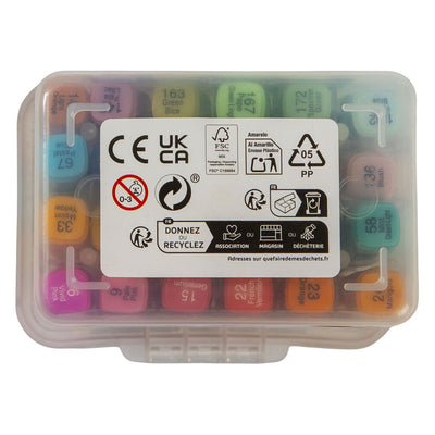 Moxy dual markers pastel 24 stuks in transparante box