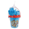 Set da spiaggia creativo per gruppo Paw Patrol in secchiello blu - 5 pz.