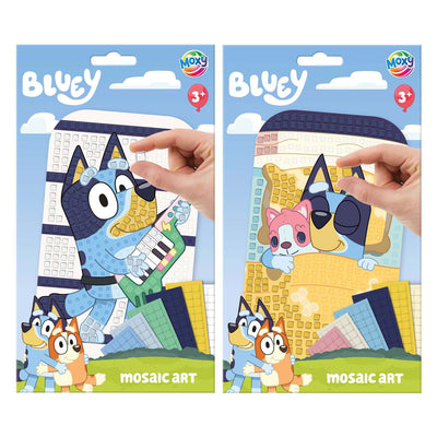 Gruppo artigianale creativo mosaico bluey art a5