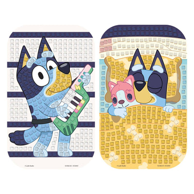 Gruppo artigianale creativo mosaico bluey art a5