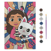 Creative craft group gabby's poppenhuis schilderen op nummer - 29,7x19,5 cm