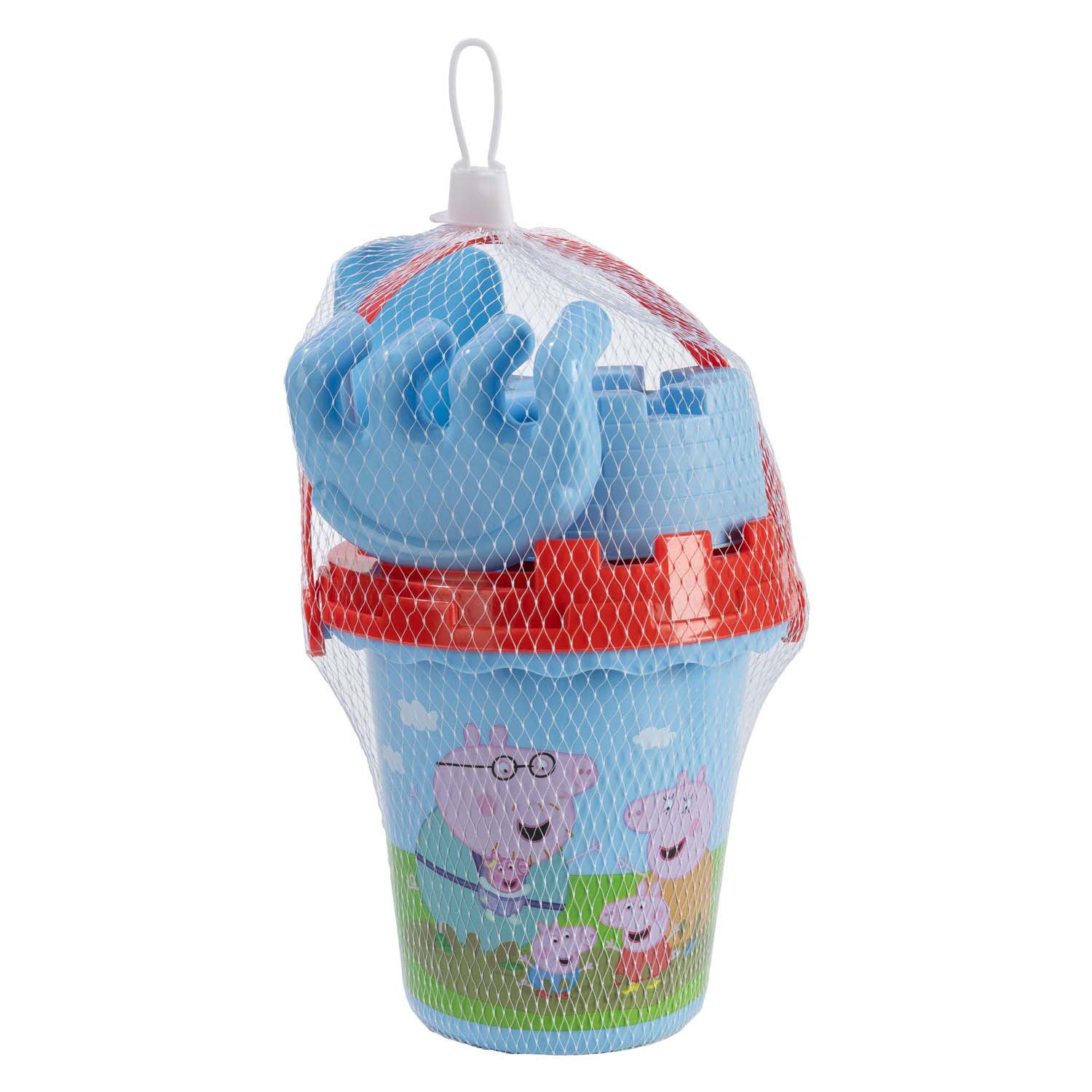 Creative craft group peppa pig beach bucket blue - 5 pcs.