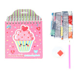 Moxy diamond painting coloring book, 16x16cm - afbeelding 1