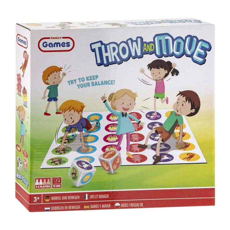 Creative craft group gooi beweeg spel - 2-4 spelers