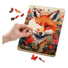 Moxy houten puzzel fox unieke vormen