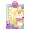 Papel para colorear con purpurina mini mymy creative craft group a4