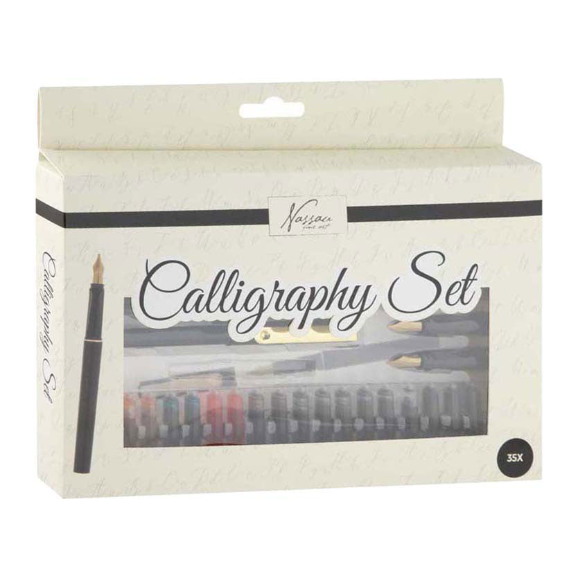 Set completo per calligrafia Creative Craft Group Nassau - 35 pz.