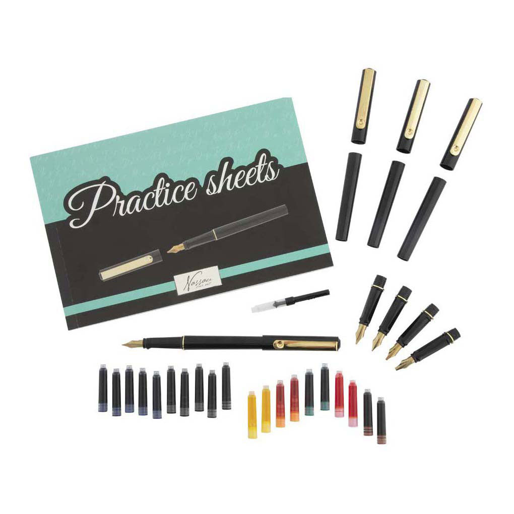 Set completo per calligrafia Creative Craft Group Nassau - 35 pz.