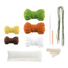Kit de crochet para grupo de manualidades creativas Margarita - incl. aguja e hilo