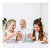 Set di adesivi Creative Craft Group Totum Unicorn Academy - 3 fogli + 1 sfondo