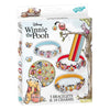 Gruppo artigianale creativo totum winnie the pooh 3 braccialetti 18 ciondoli