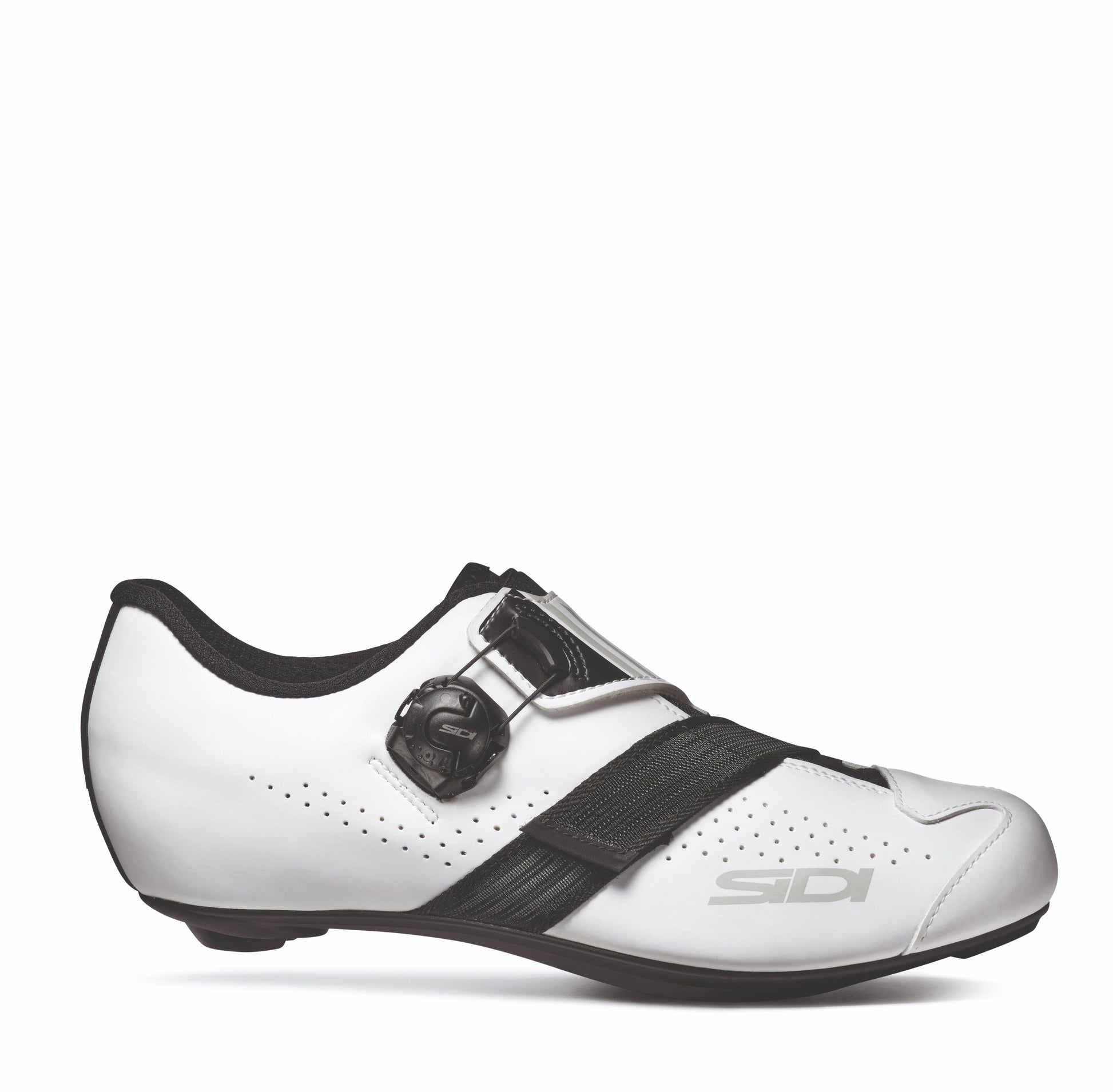 Zapato Sidi prima mujer blanco negro