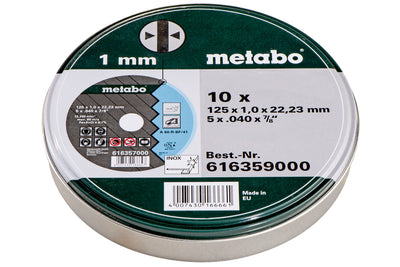 Accessori Metabo dischi da taglio novaparid inox ø180x1,5x22,23 (10 pz. in barattolo) - 616368000