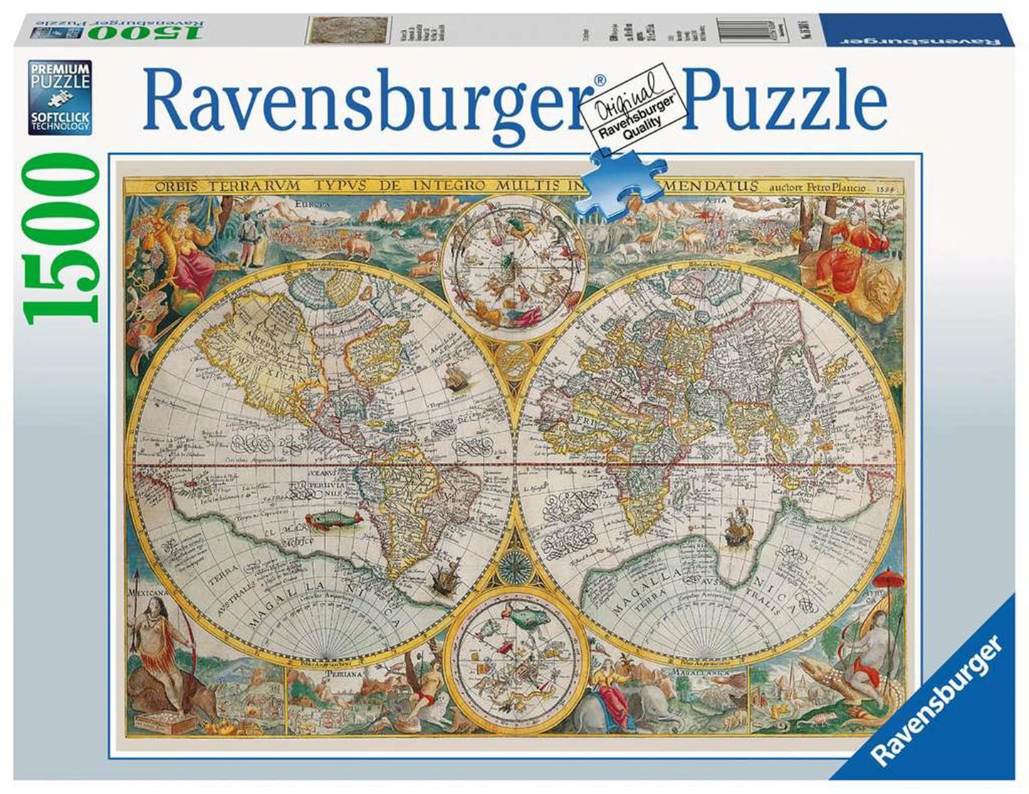 Ravensburger Historical Map, 1500st.