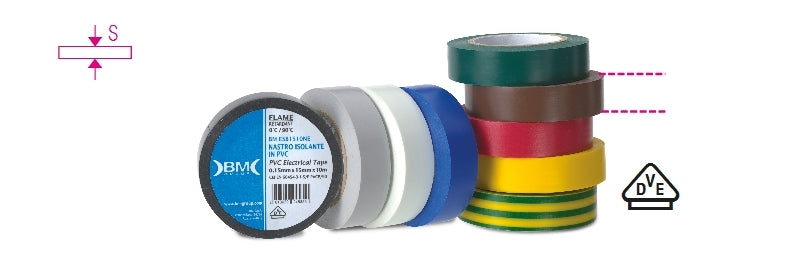 Beta 1639esb pvc isotiteape nero per 10 pezzi