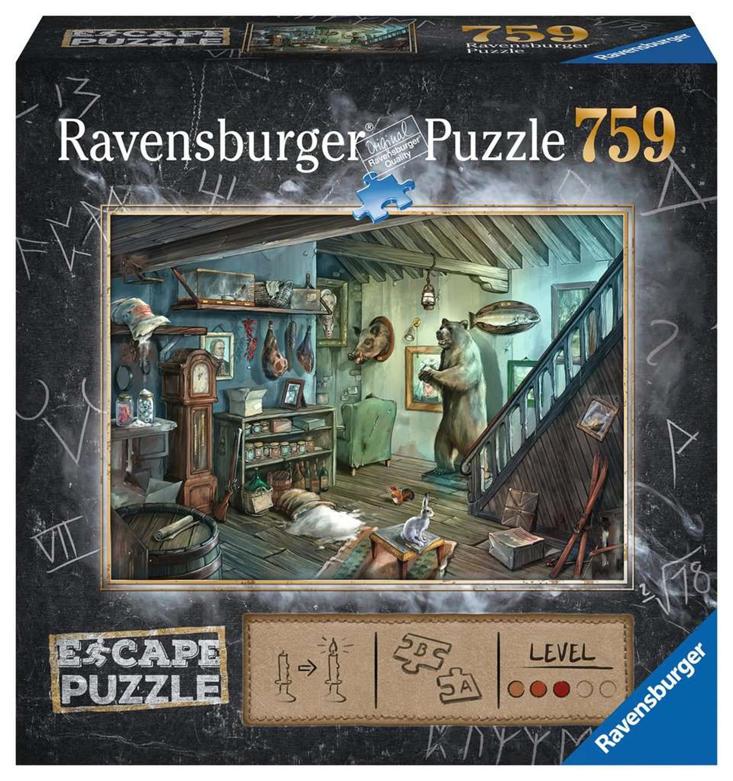 Ravensburger Escape Puzzle Sótano prohibido 759 piezas