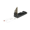 Mack 1065485 - punta per metallo hss co5% din 338 set 6 pezzi 2-8mm | 5 pezzi
