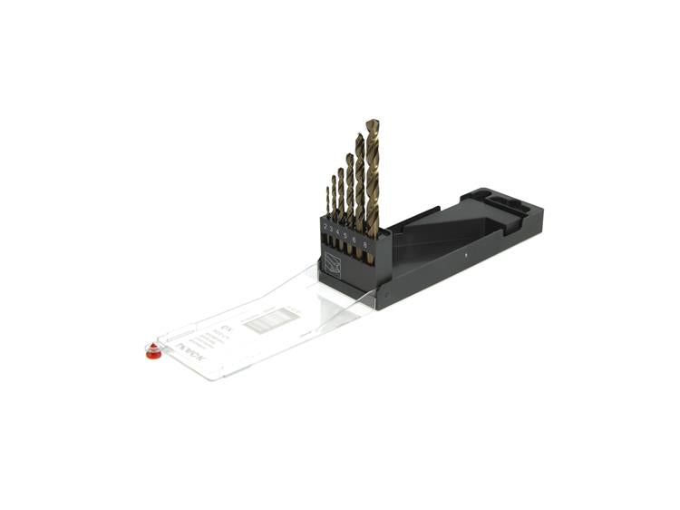 Mack 1065485 - punta per metallo hss co5% din 338 set 6 pezzi 2-8mm | 5 pezzi