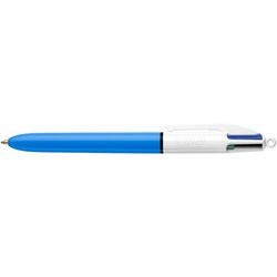 Penna a sfera bic 4 colori media 0,5 mm nero, rosso, verde, blu