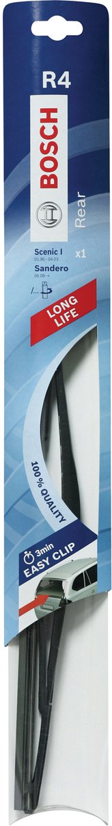 Escobilla limpiaparabrisas Bosch r4 400 mm goma negro