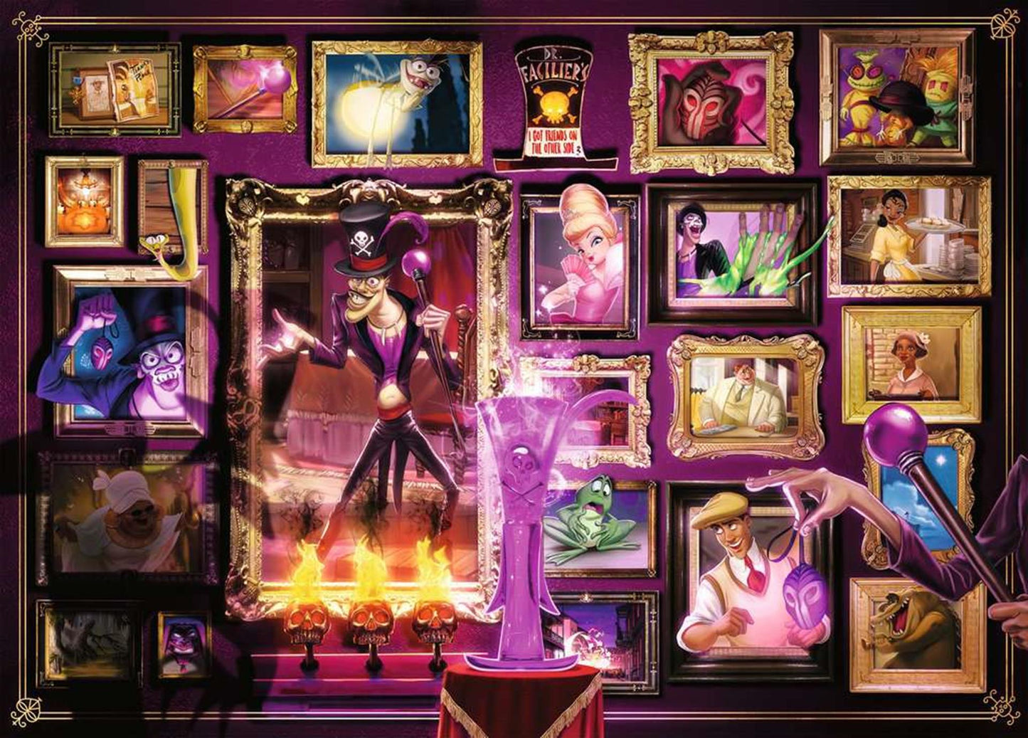 Ravensburger puzzel villainous: dr. facilier