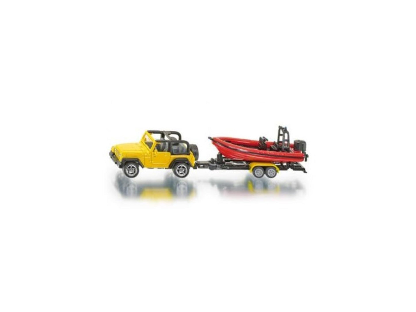 Siku 1658 Jeep con bote