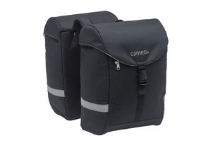 Cameo Sports Double Bicycle Bag Black 28L