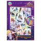 Libro di adesivi glitterati Moxy unicorno a5