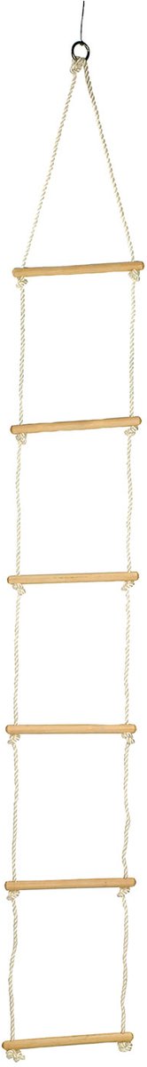 Small Foot rope ladder with 6 steps, 200 cm