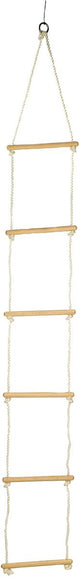 Small Foot rope ladder with 6 steps, 200 cm