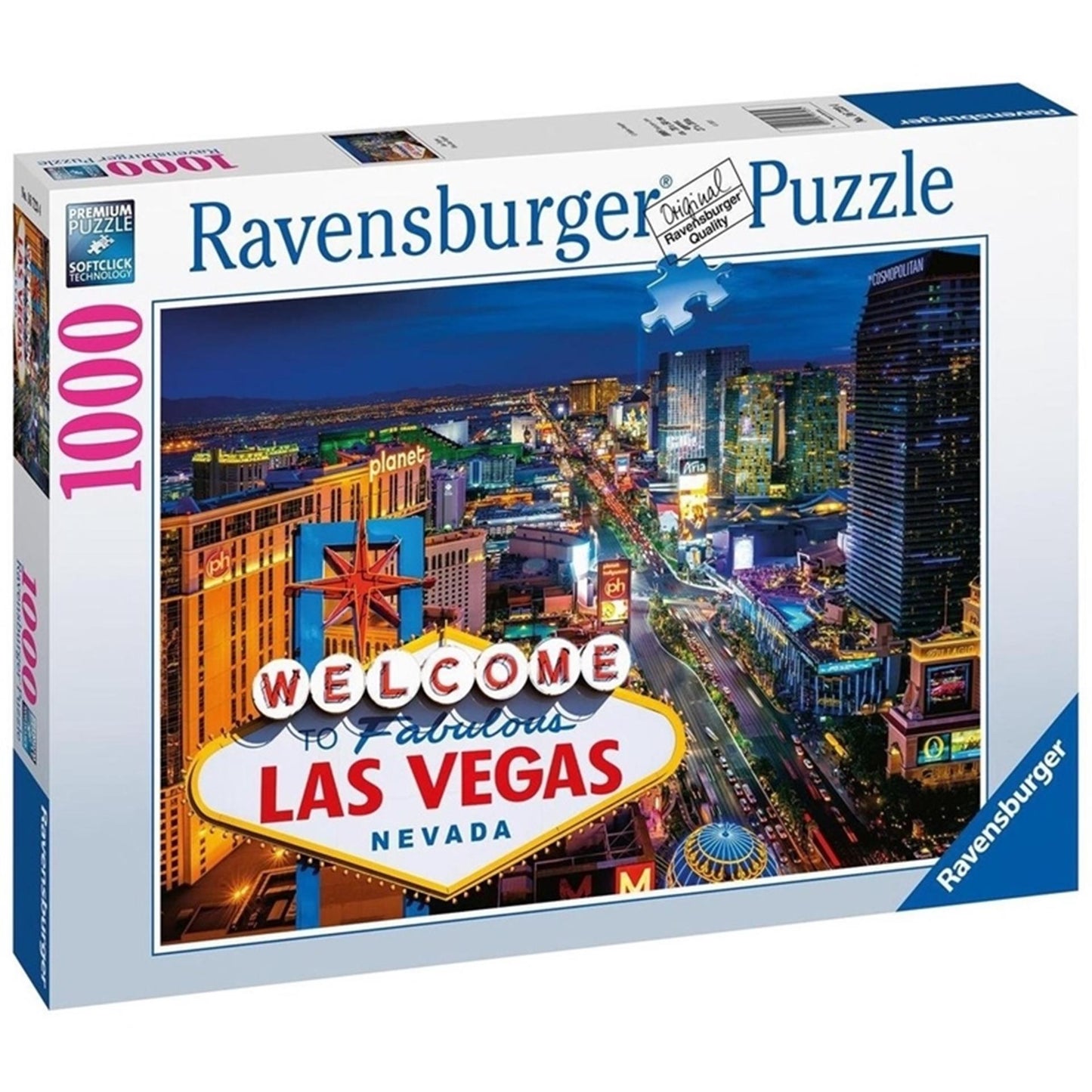 Puzzle Ravensburger 1000pzs faboulus las vegas