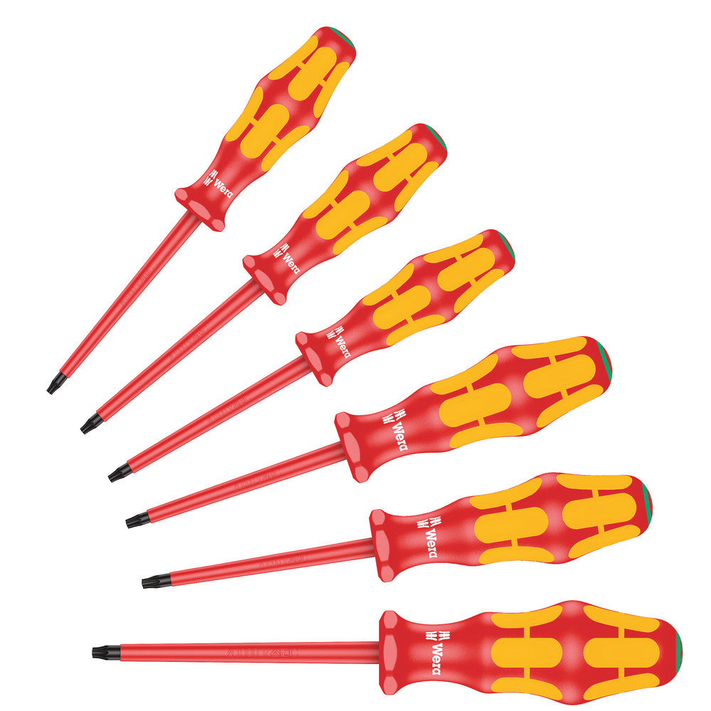 Wera 167 i 6 schroevendraaierset kraftform plus serie 100, 6 -delig - 1 stuk(s) - 05133356001