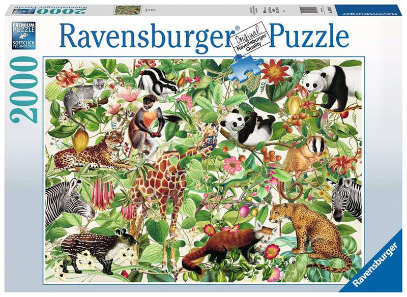 Puzzle Ravensburger giungla 2000 pezzi