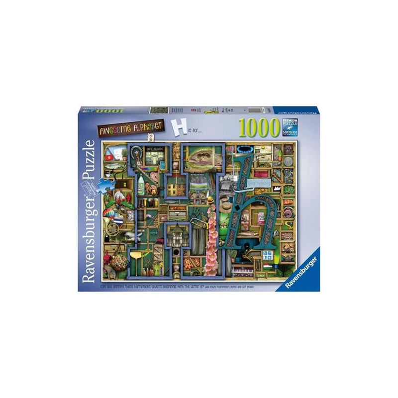 Puzzle Ravensburger 1000 pezzi Alfabeto di Thompson