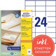 Etichette multifunzionali avery zweckform lr3475 100x24mm