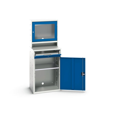 Mueble ordenador inferior verso 650x550x1650mm