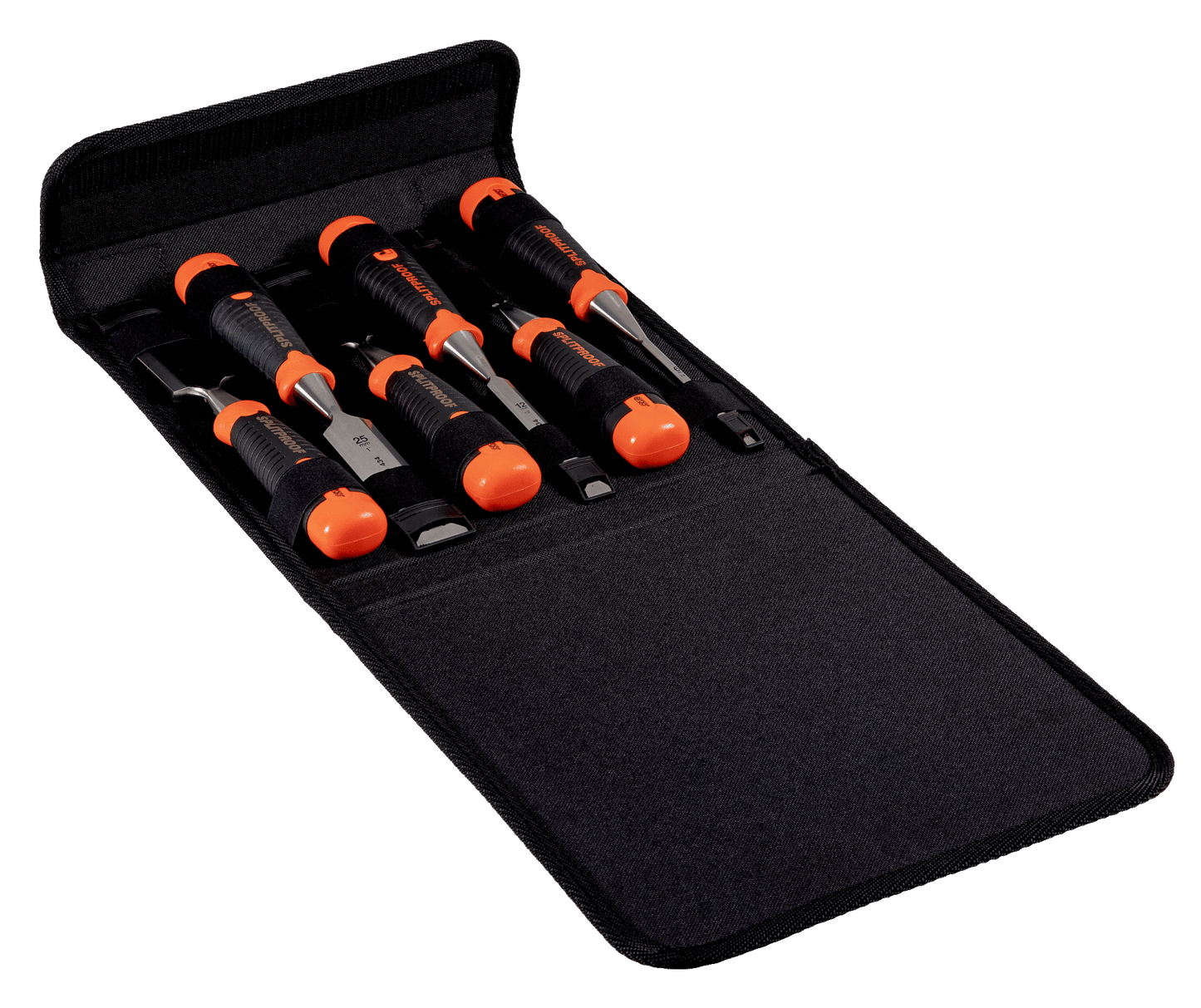 Bahco 434-s6-pp 6-dlg ergonomische beitelset in polyester houder | 434-s6-pp