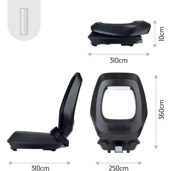 Bobike asiento trasero Junior One Mik HD Black
