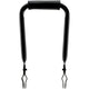 Simson Backrest Narrow Black with vinyl back cushion