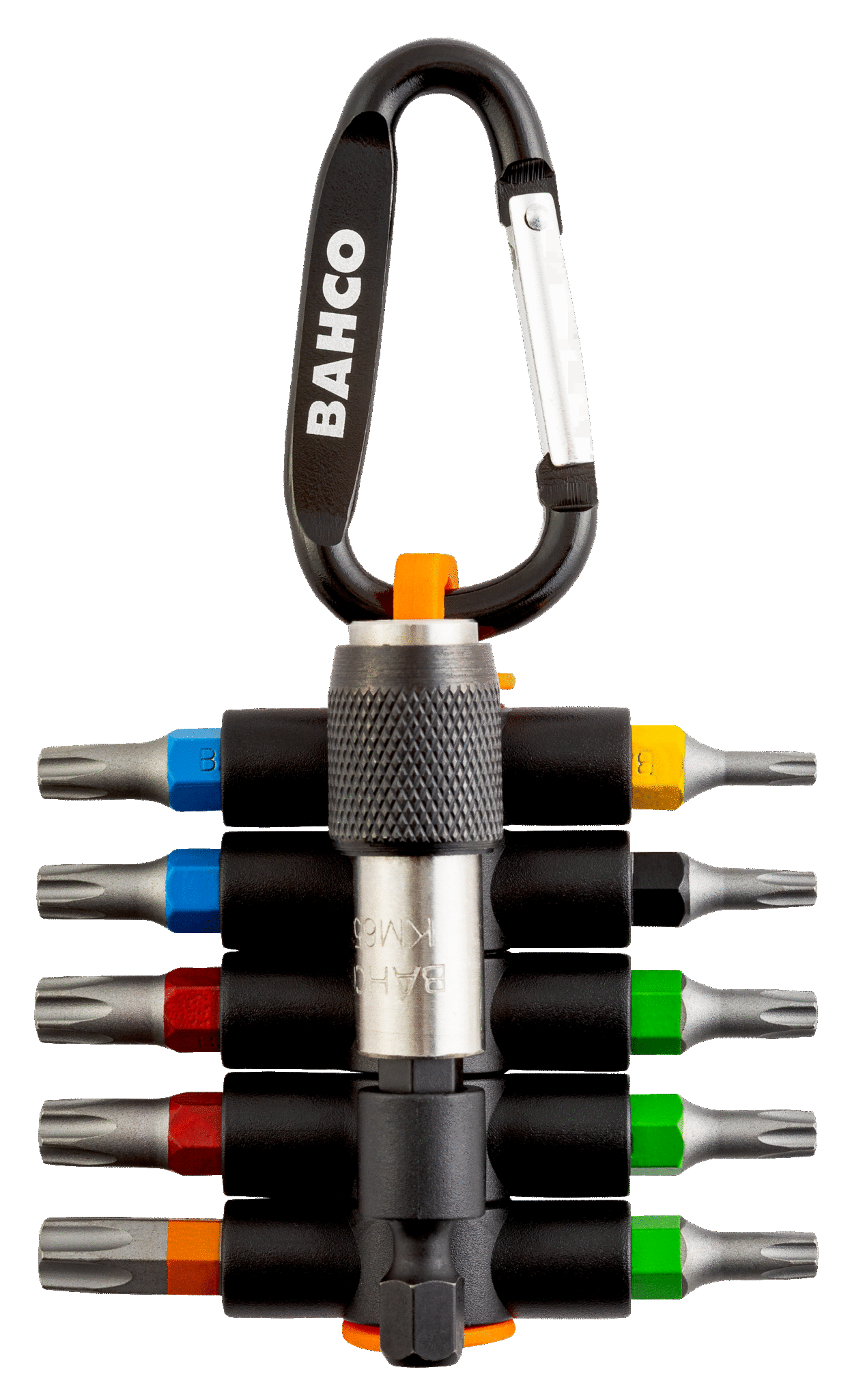 Bahco sticky bits | 59s tcs11-1 - gekleurde torxbits met magnetische bithouder