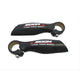 Zoom Handvat bar-end - Anatomische vorm - 1 set (2 bar ends) - 22,2 mm doorsnede - Aluminium - 138 gr paar - Zwart