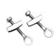 Simson Bicycle Chain Spanner - Acciaio, 35 mm, argento